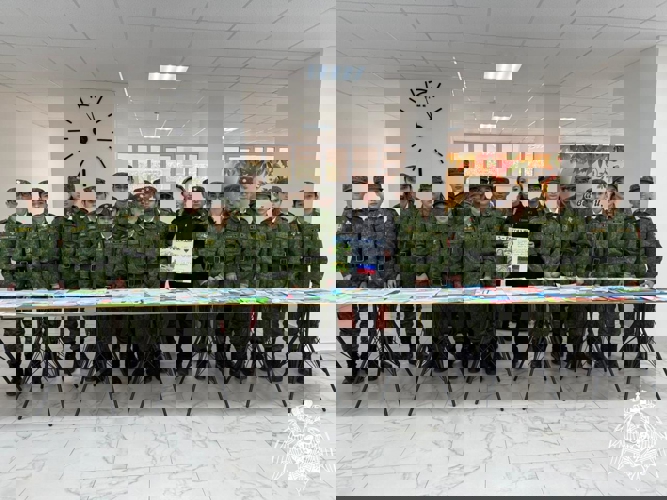 В Кабардино-Балкарии офицер Росгвардии поддержала всероссийскую акцию «Я – россиянин»