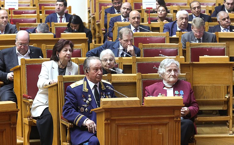 Торжественное заседание Межпарламентской Ассамблеи государств-участников СНГ, посвящённое 80-летию Победы в Великой Отечественной войне
