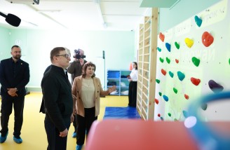 Губернатор Челябинской области Алексей Текслер работает в Магнитогорске. Автор фото - Наиль Фаттахов