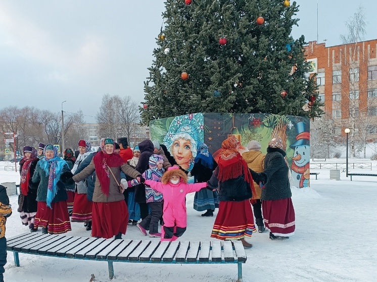 Открытие городской елки и Никольская ярмарка прошли в Пудоже