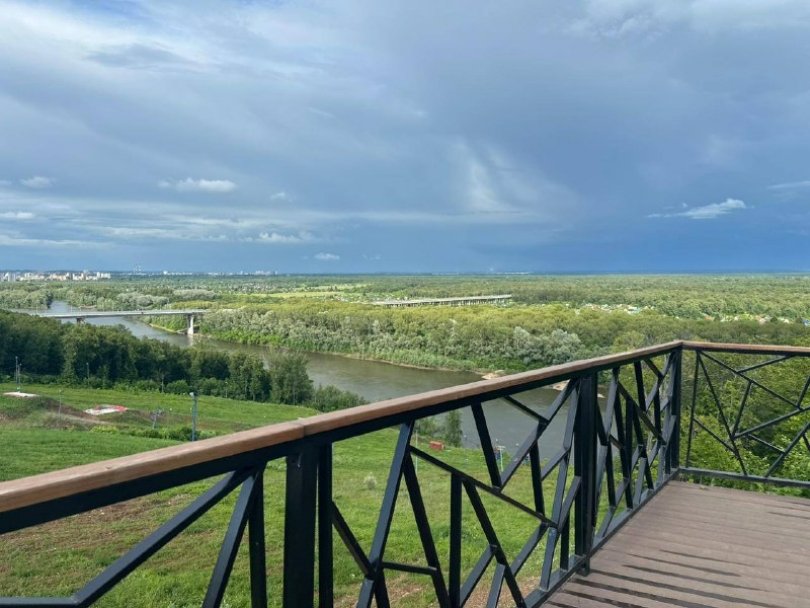 В Уфе завершается благоустройство нового участка Уфимского ожерелья