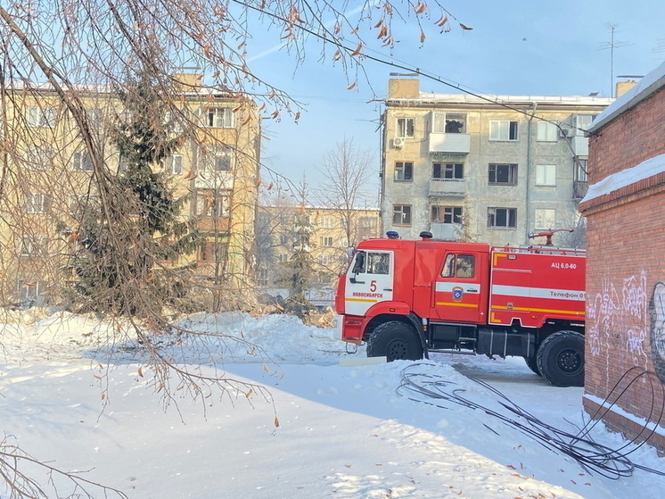 На пожаре в северной промзоне Омска пострадал человек