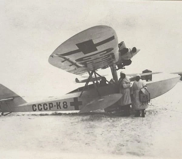 Санитарный самолет-амфибия Ш-2