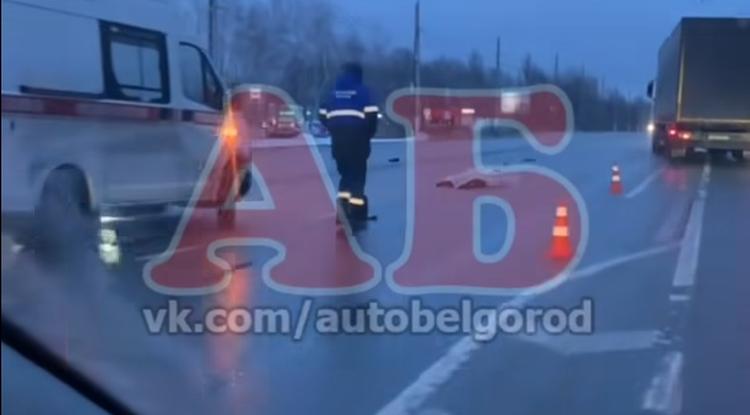 В Белгороде на проспекте Богдана Хмельницкого насмерть сбили пешехода
