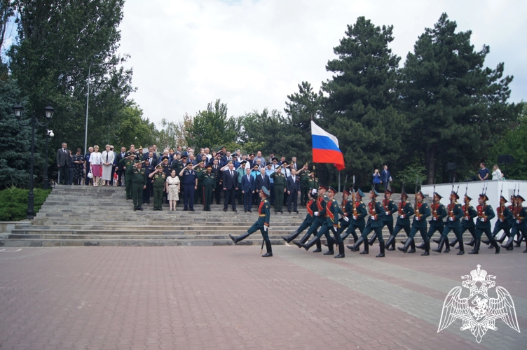 Ростовские росгвардейцы приняли участие в памятных мероприятиях