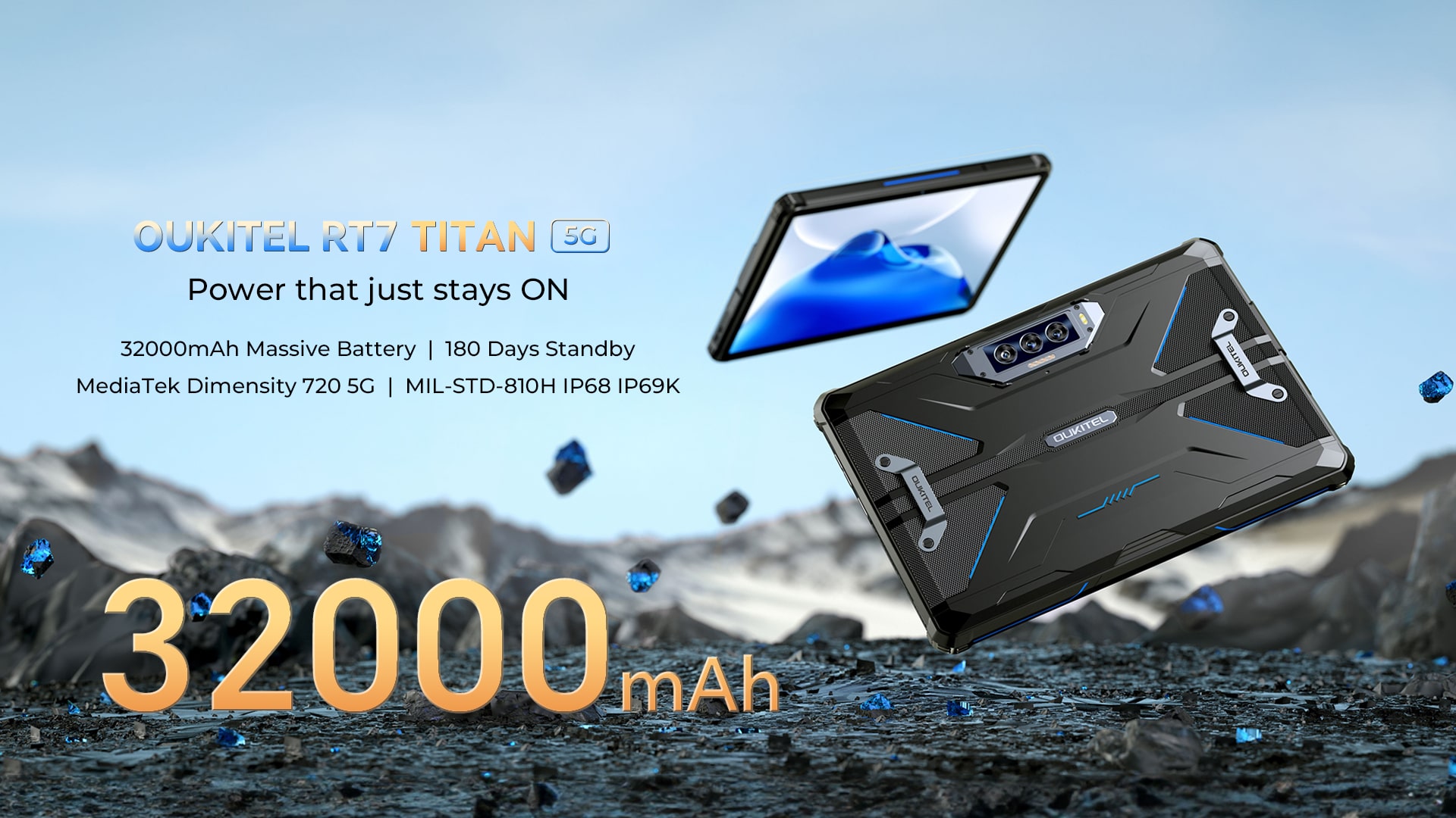 Планшет oukitel rt7 titan