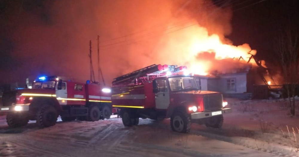 Православный храм сгорел в труднодоступном селе Омолон
