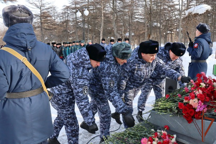 Росгвардия приняла участие в патриотических мероприятиях в восточных регионах страны