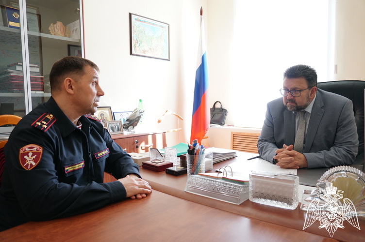 В Иванове начальник регионального Управления Росгвардии провел приём граждан в Приёмной Президента Российской Федерации в Ивановской области