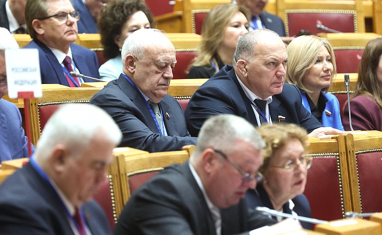 Торжественное заседание Межпарламентской Ассамблеи государств-участников СНГ, посвящённое 80-летию Победы в Великой Отечественной войне