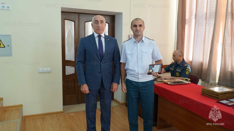 В Главном управлении отметили 98-ю годовщину Государственного пожарного надзора