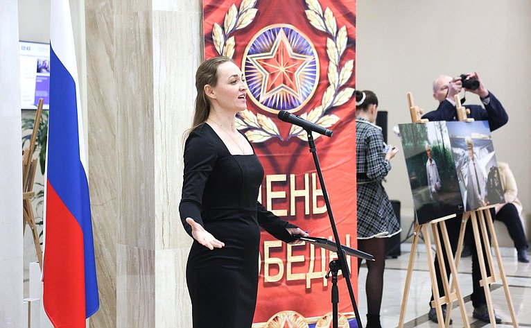 Открытие в Совете Федерации выставки «Лица Великой Победы»