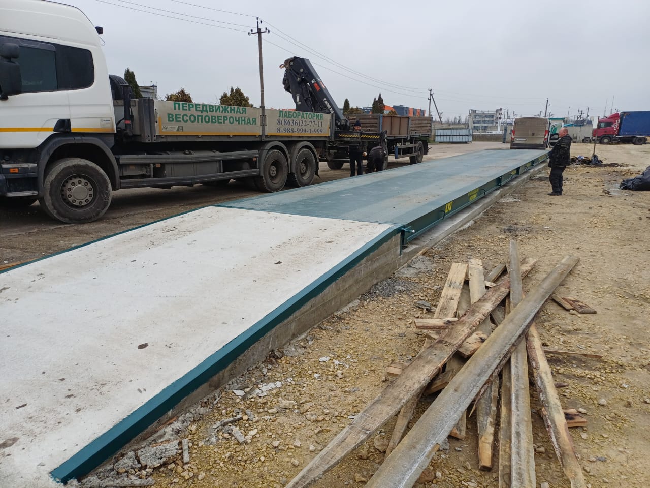 Автомобильные весы 80 тонн в Орле