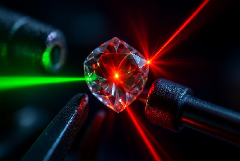 Квантовое свечение NV-центра в алмазе