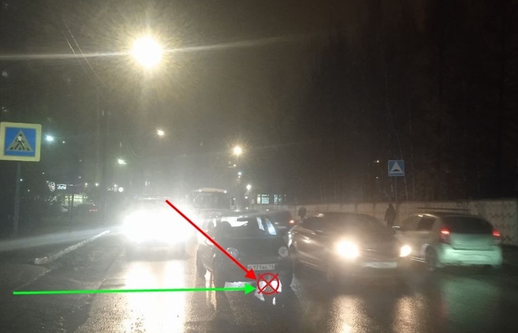 В Сыктывкаре автомобиль сбил шестилетнюю девочку