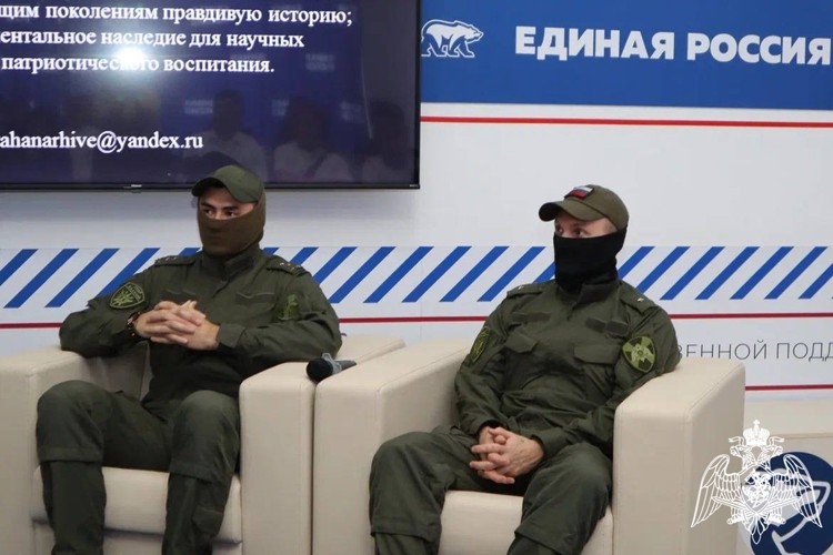 Офицеры спецназа Росгвардии – участники СВО провели патриотическую беседу с астраханскими студентами