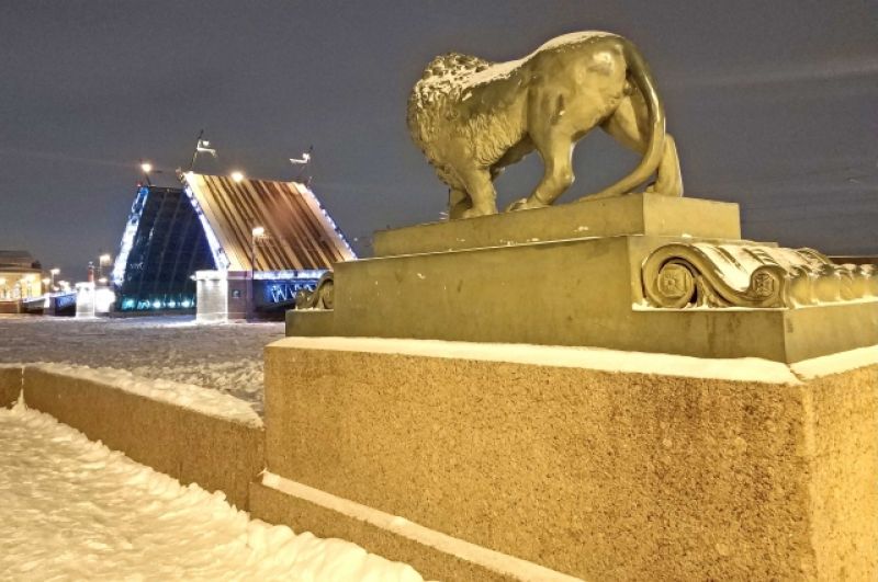 Жаль, из зрителей лишь корреспондент «АиФ» да каменные львы...