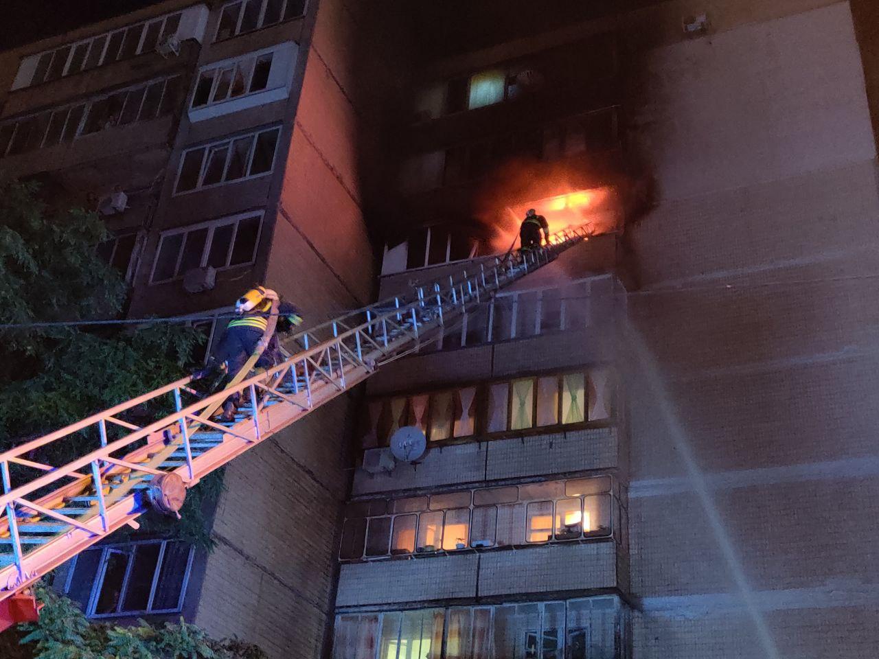 Тушение пожаров в жилых домах