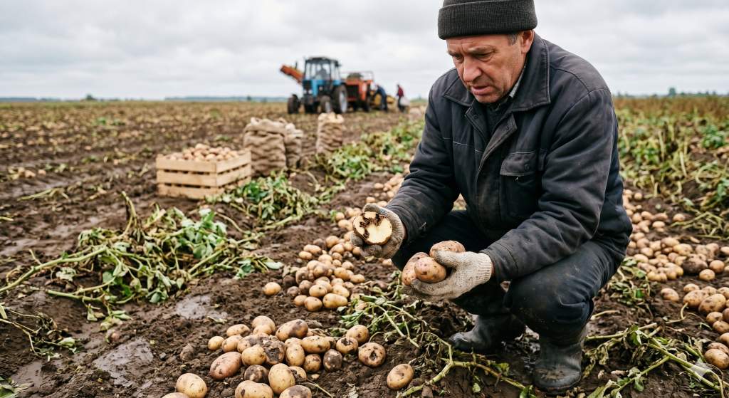 Курским аграриям рассказали, как спасти урожай картофеля от фомоза