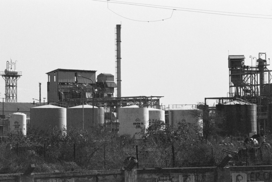 Завод американской транснациональной корпорации «Юнион Карбайд», закрытый со времени катастроф