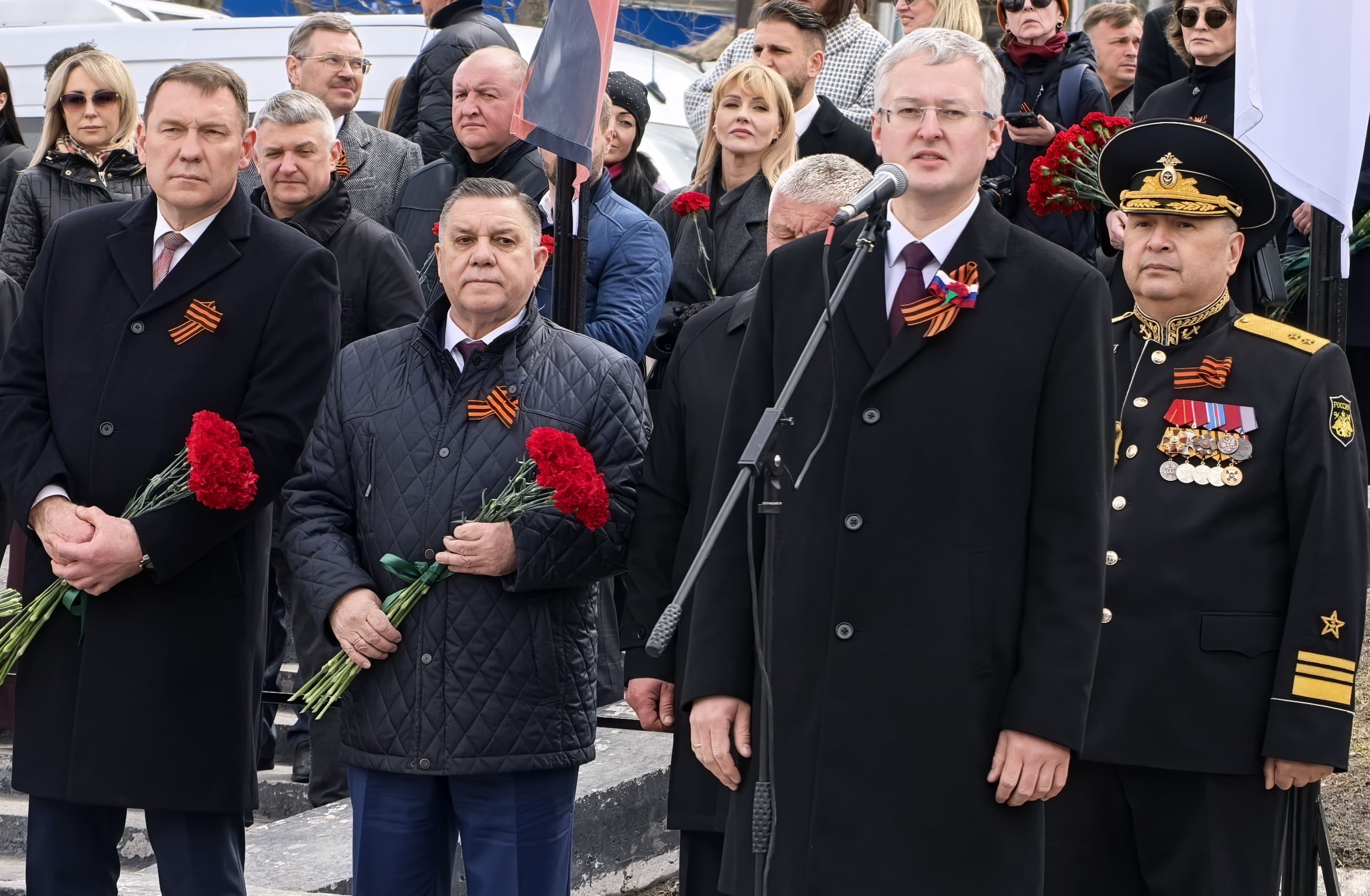 В парке Победы почтили память Героев Великой Отечественной войны 