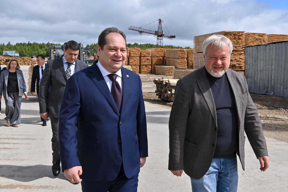Изображение новости "«Важен для всей республики»: Ростислав Гольдштейн оценил инвестпроект ООО «Печора Север Лес»"