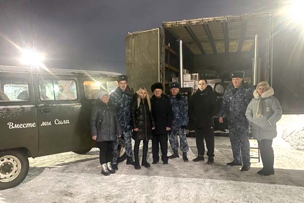 Очередную партию гуманитарной помощи для бойцов на СВО отправили сотрудники ИК-7 УФСИН России по Тверской области