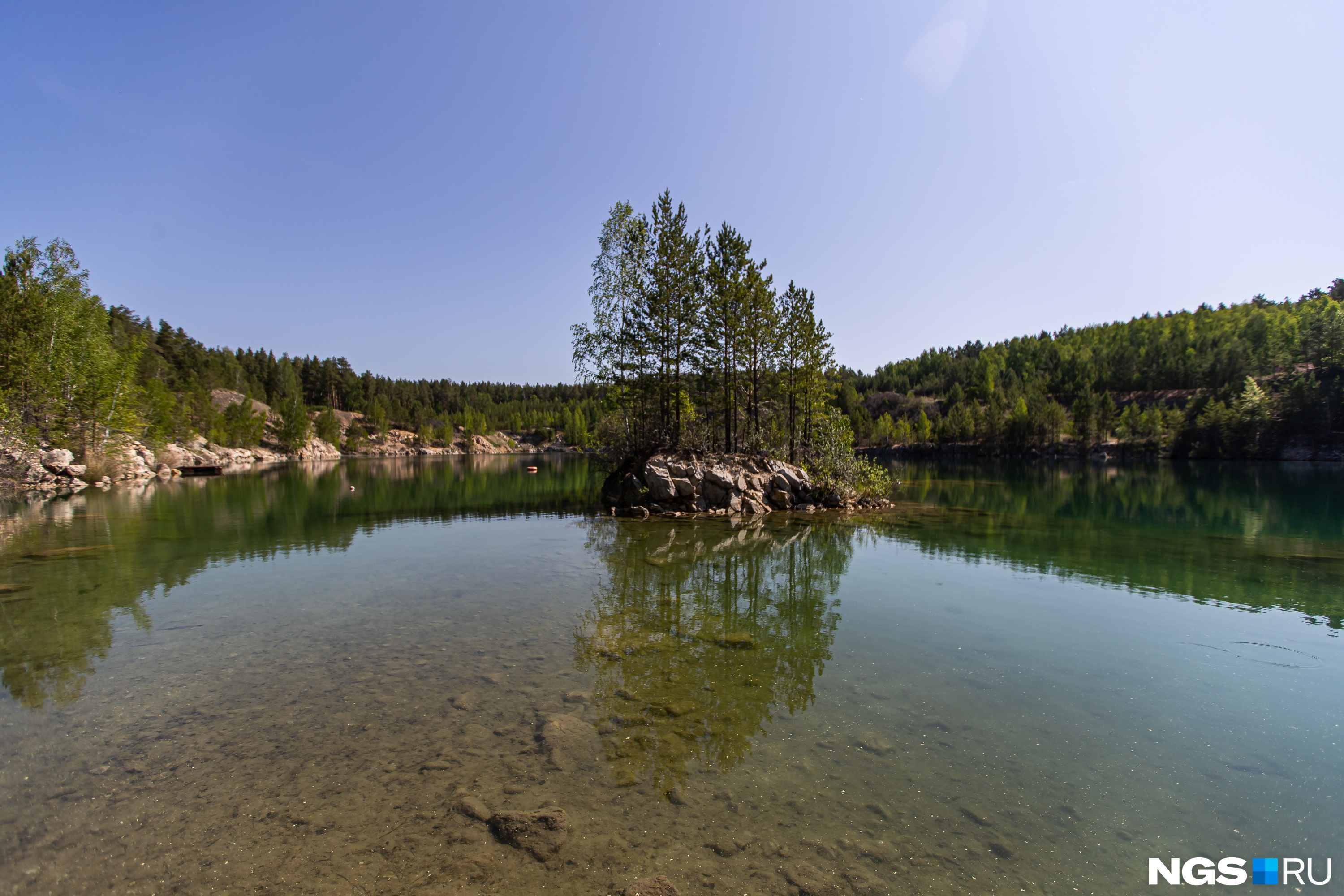 Мраморный карьер Кузбасс