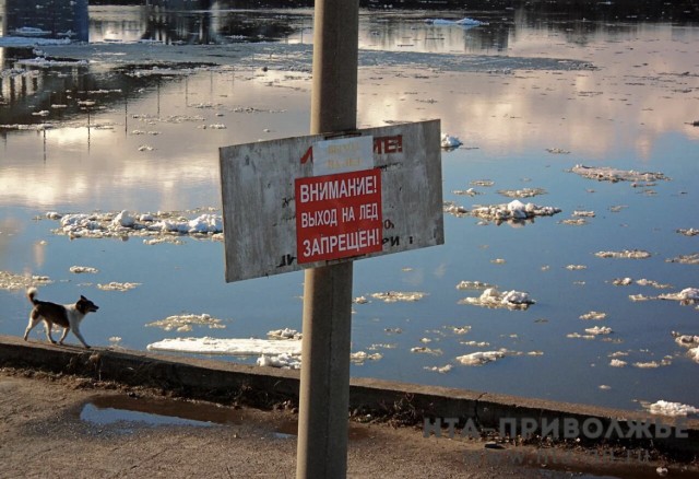 Запрет выхода на лед ввели в Саратовской области