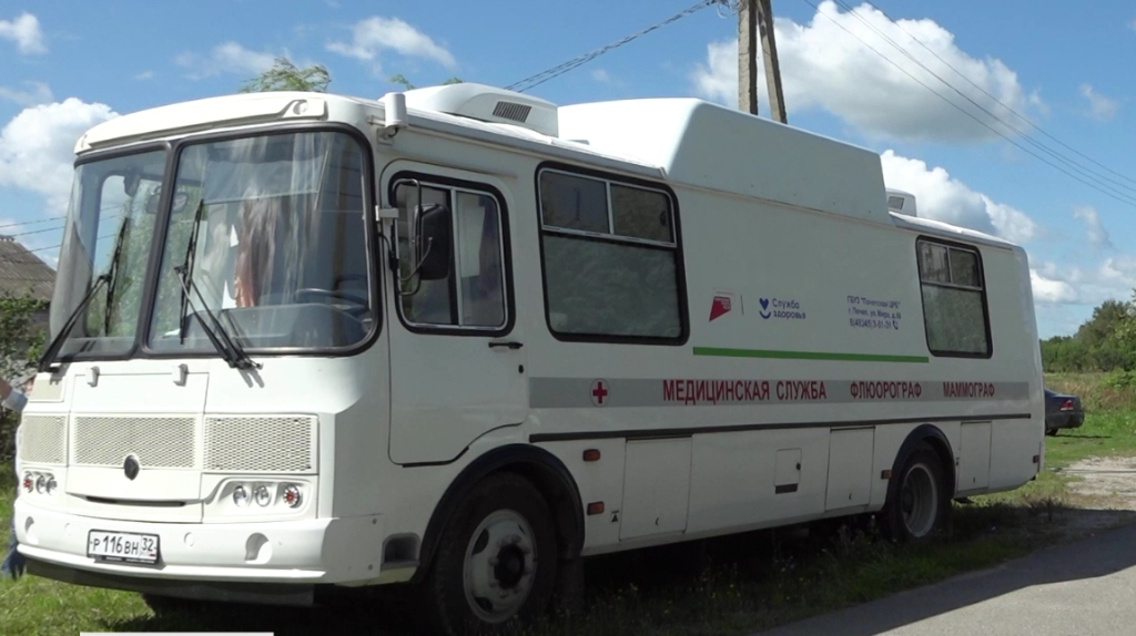 Опубликовали график работы мобильных ФАПов на Брянщине с 4 мая