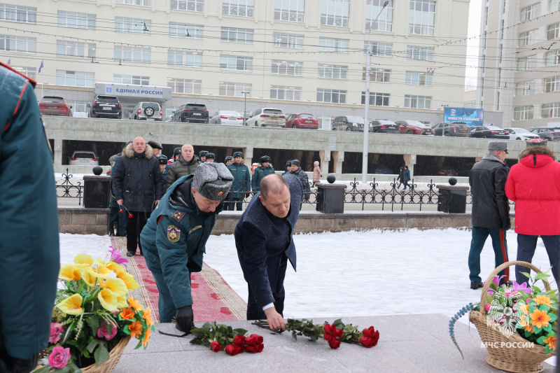 В День спасателя отдали дань памяти погибшим при исполнении служебного долга