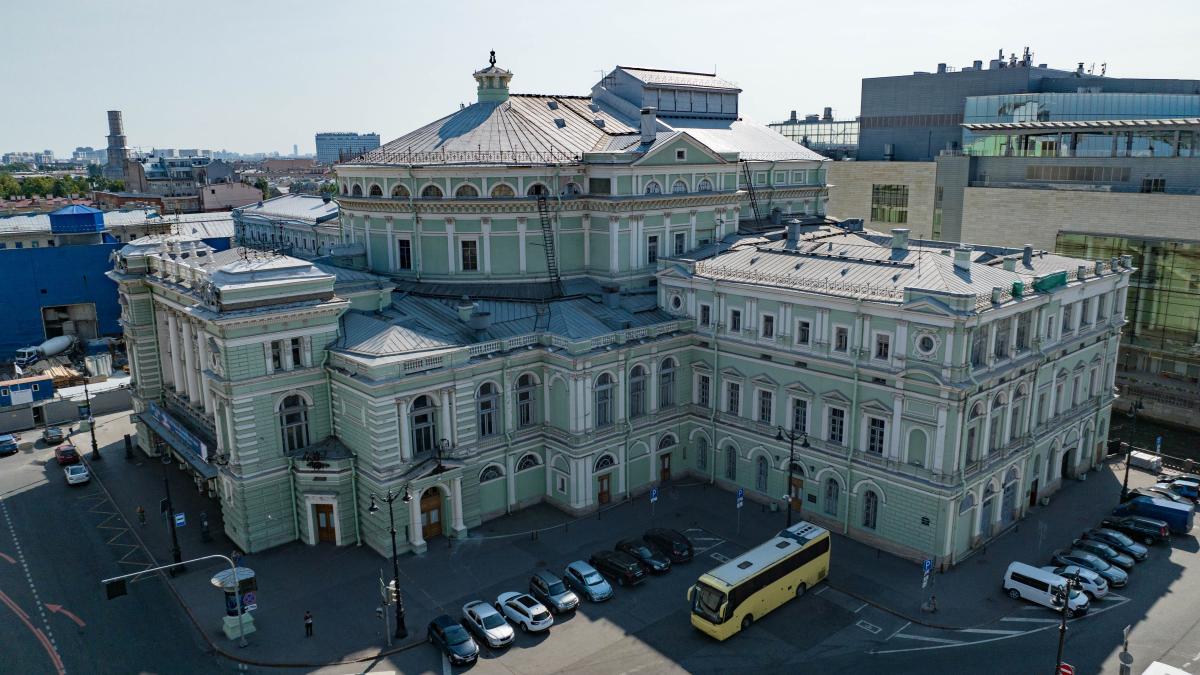 Санкт-Петербург, Мариинский театр сверху