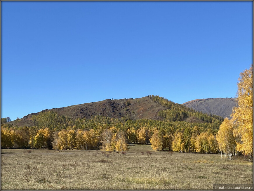 «Осенние краски Уймонской долины». Прощальный день: на гору Маяк с закрытыми глазами, посиделки на берегу Катуни и у костра в ночи 