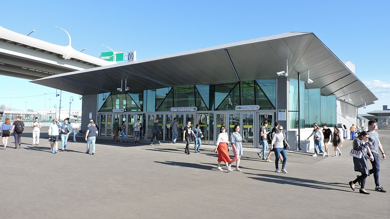 Станция «Зенит» считается одной из новейших в метро Санкт-Петербурга