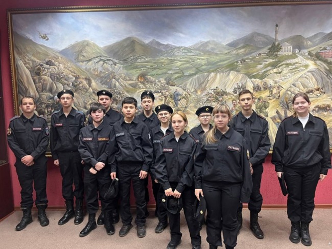 Ученики подшефной Росгвардии школы приняли участие в региональном форуме правоохранительной направленности