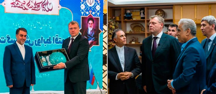 Астраханский губернатор встретился с руководством иранского Гиляна