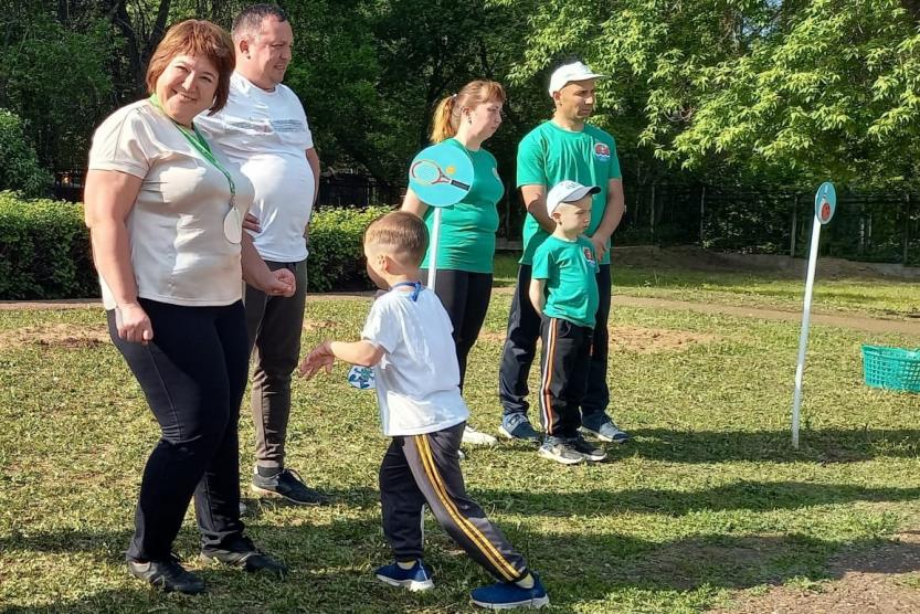 Спортивный праздник с папами