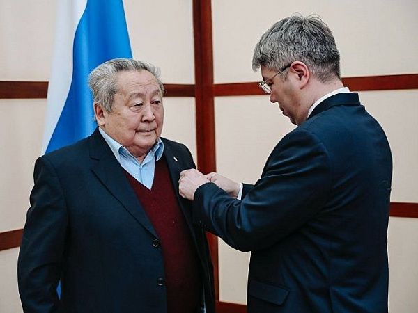 Бурятский учёный награждён Орденом Александра Невского