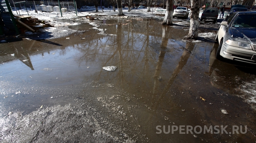 Губернатор Хоценко назвал количество затопленных домов в Омской области