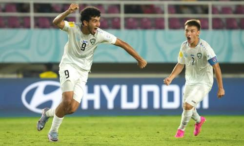 Узбекистан оформил сухой разгром на футбольном чемпионате мира-2023. Видео