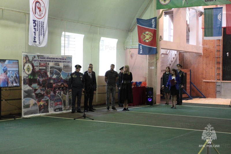 В Ханты-Мансийске открылась секция по пожарно-спасательному спорту