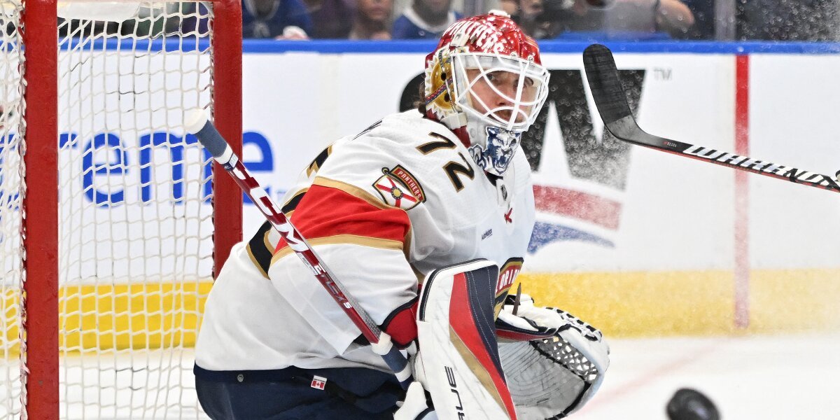 Голкипер «Флориды» Лайон отметил игру Бобровского в плей-офф НХЛ