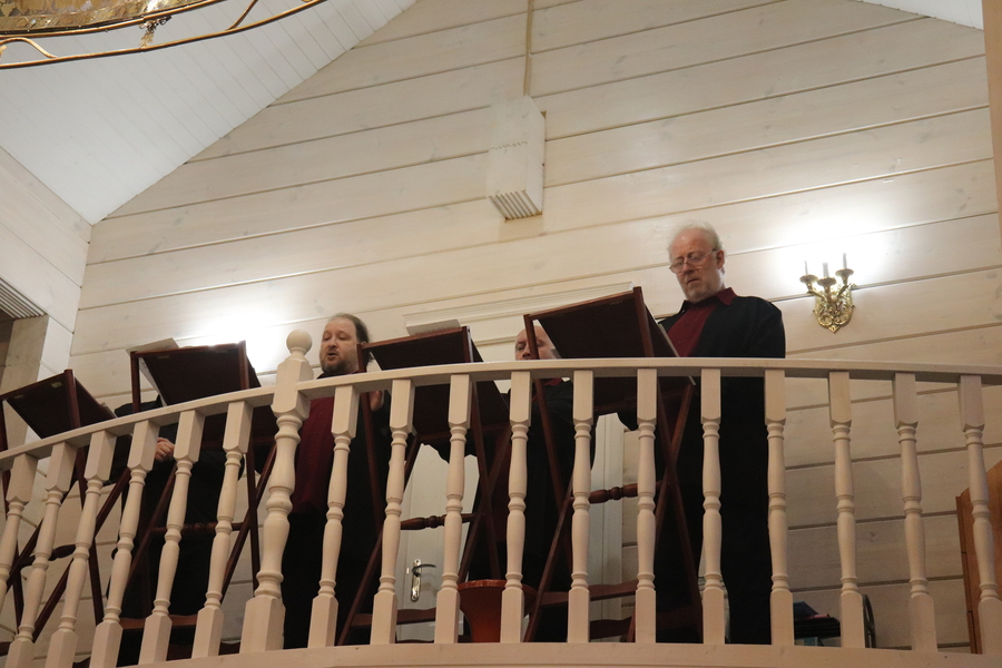 Введенский храм Гатчины отметил первый престольный праздник