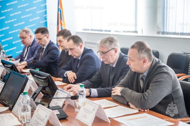 Кировская область приняла участие в Межведомственной комиссии по вопросам защиты населения и территорий от ЧС