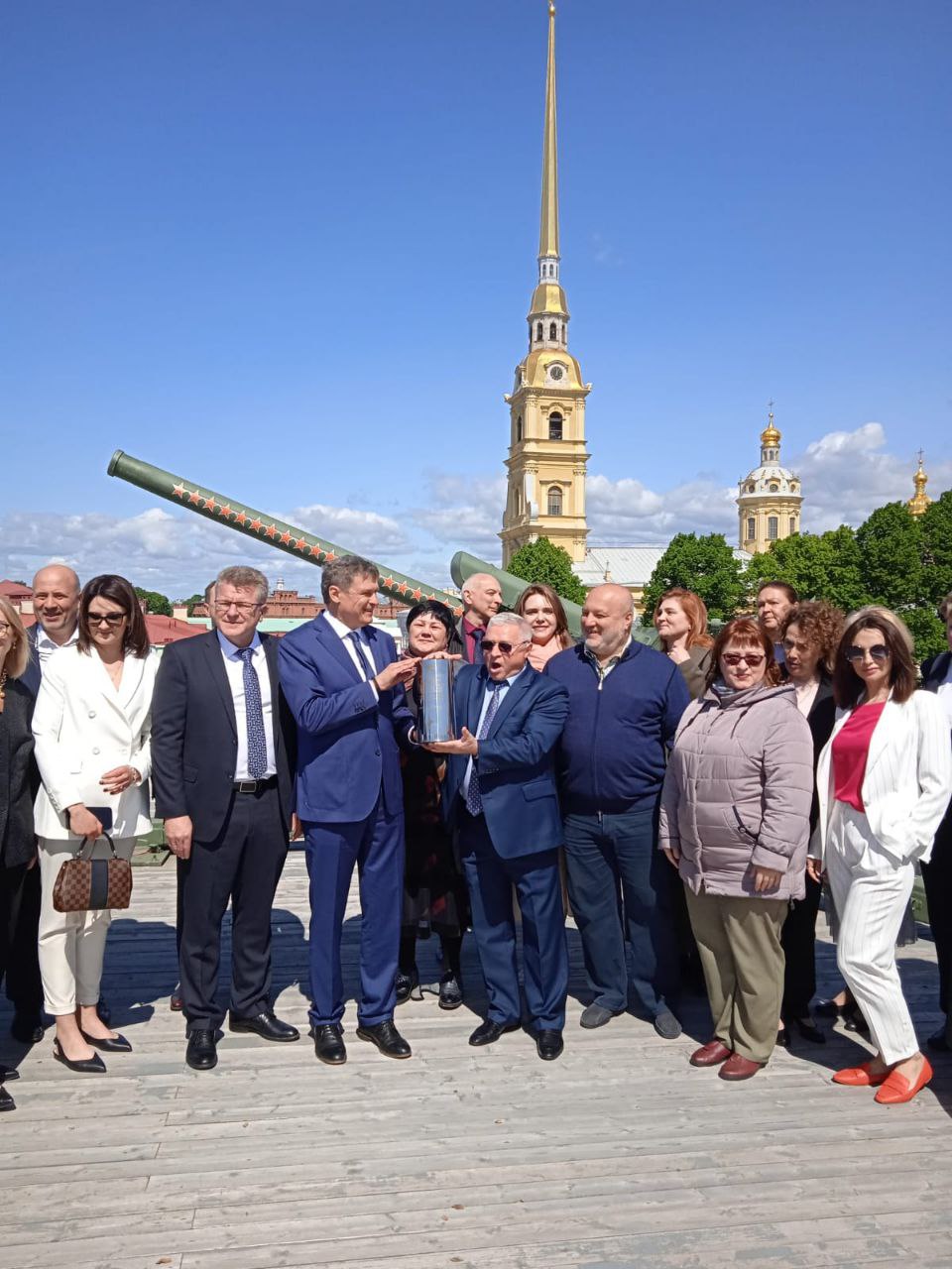 пушка на петропавловской крепости