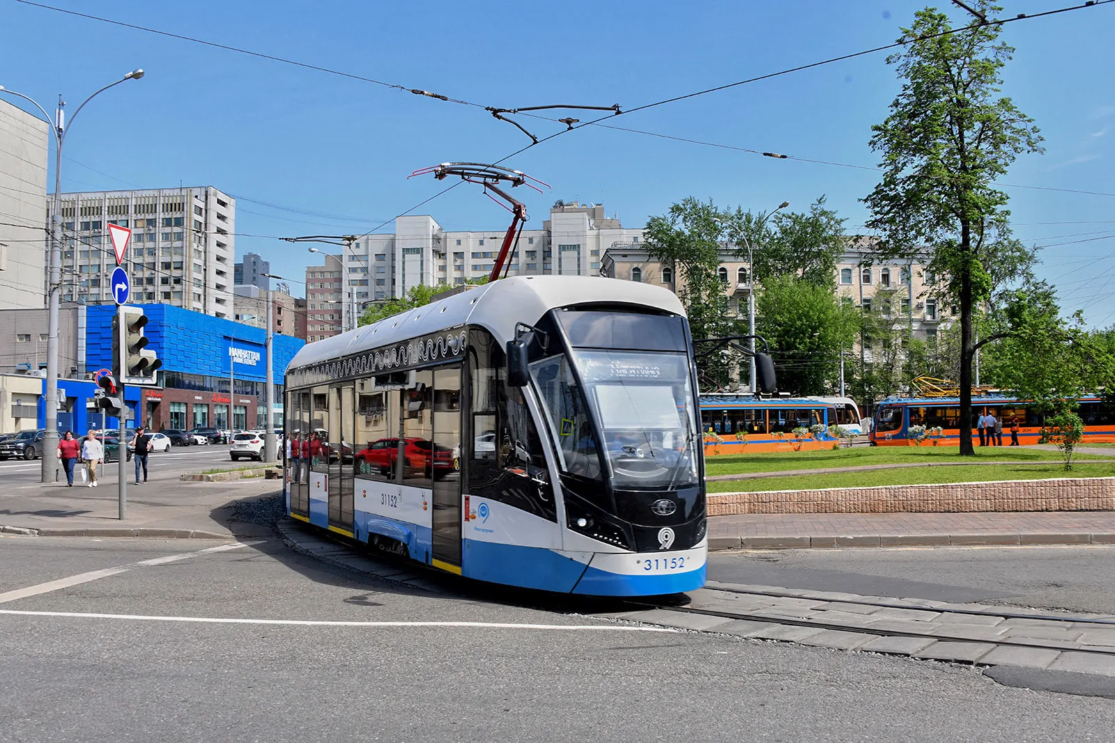 Трамваи москвы