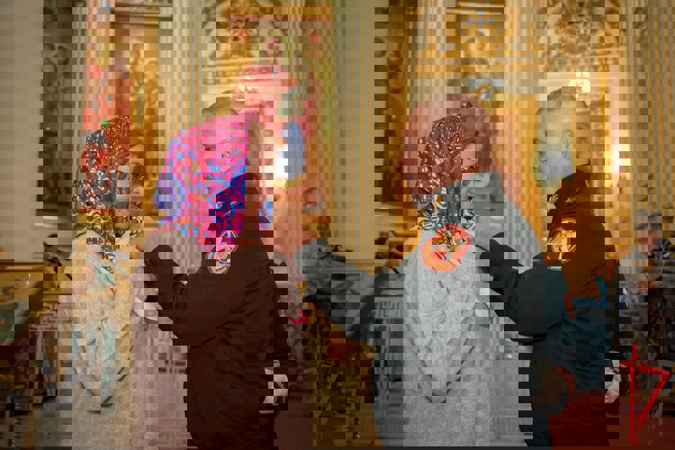 Замдиректора Росгвардии генерал-полковник Алексей Воробьев вручил государственные награды военнослужащим Северо-Западного округа Росгвардии, отличившимся в ходе СВО