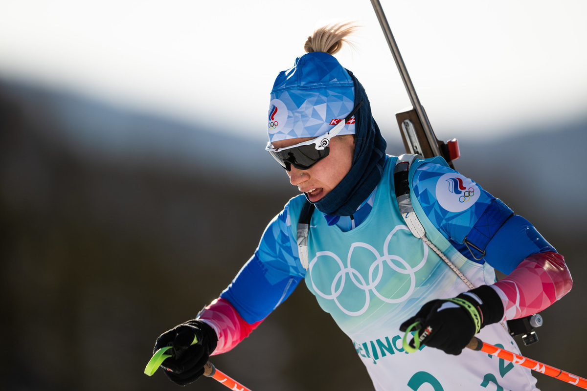 Биатлонистка Кристина Резцова выиграла Югорский лыжный марафон