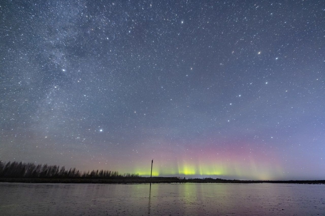 почему видно северное сияние