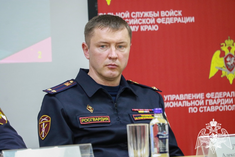 В Управлении Росгвардии по Ставропольскому краю подвели итоги работы с руководителями субъектов федерального государственного контроля в 2025 году